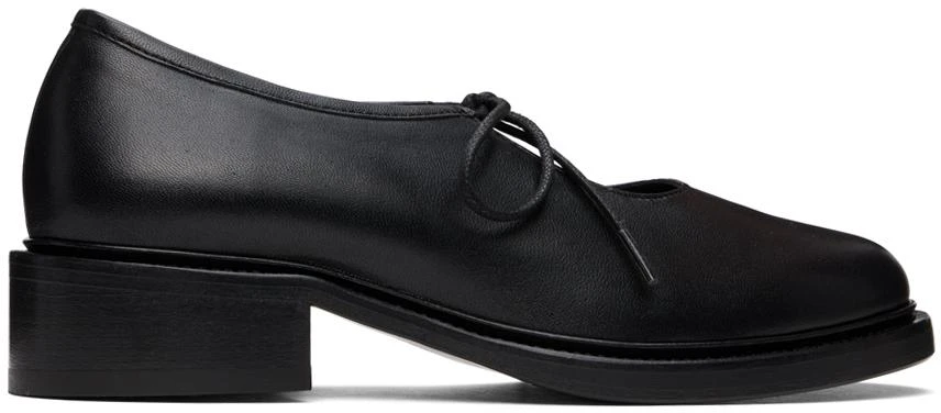 Nicole Saldaña Black Fabiana Loafers 1