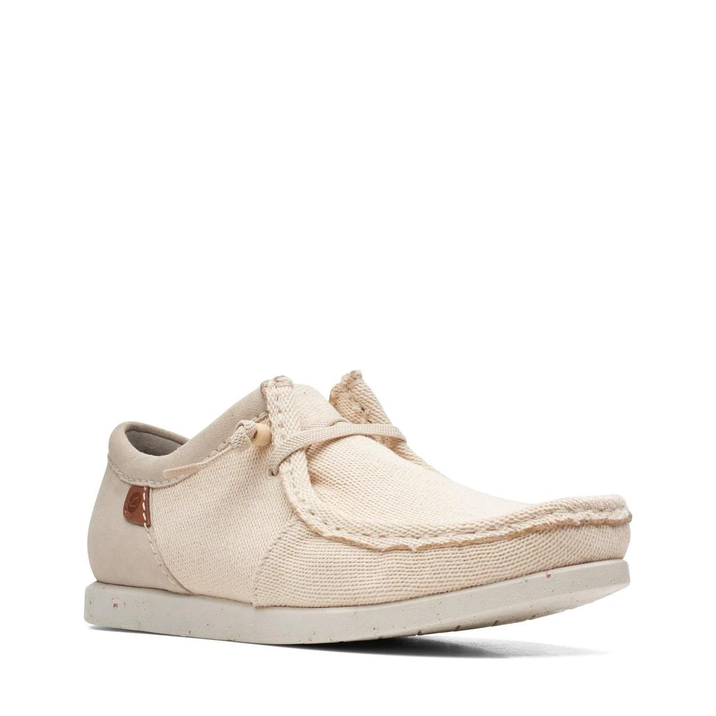 Clarks ShacreLite Moc in Beige Textile 2