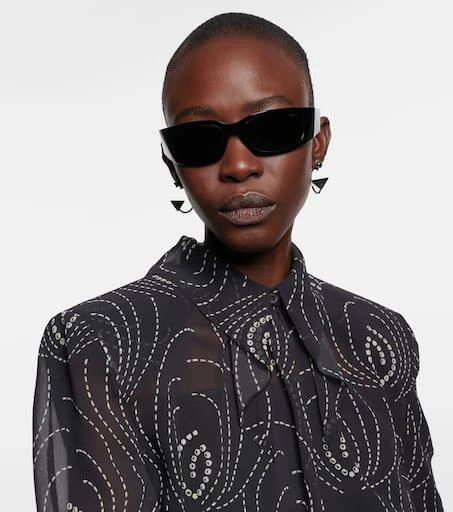 Prada Symbole rectangular sunglasses 3
