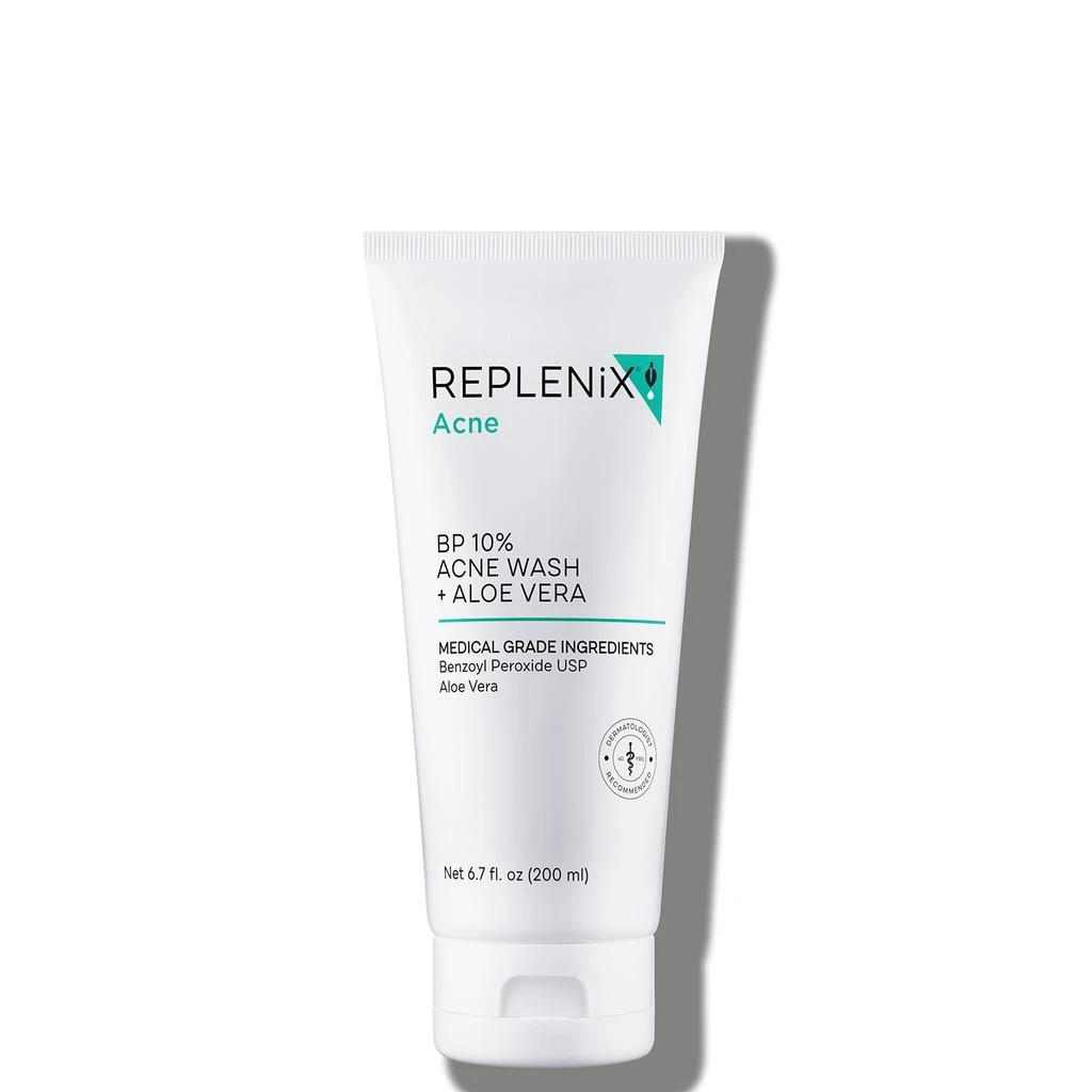 Replenix Replenix BP 10% Acne Wash + Aloe Vera 1