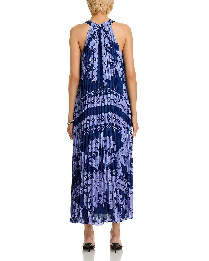 UNGARO Hallie Pleated Dress 4