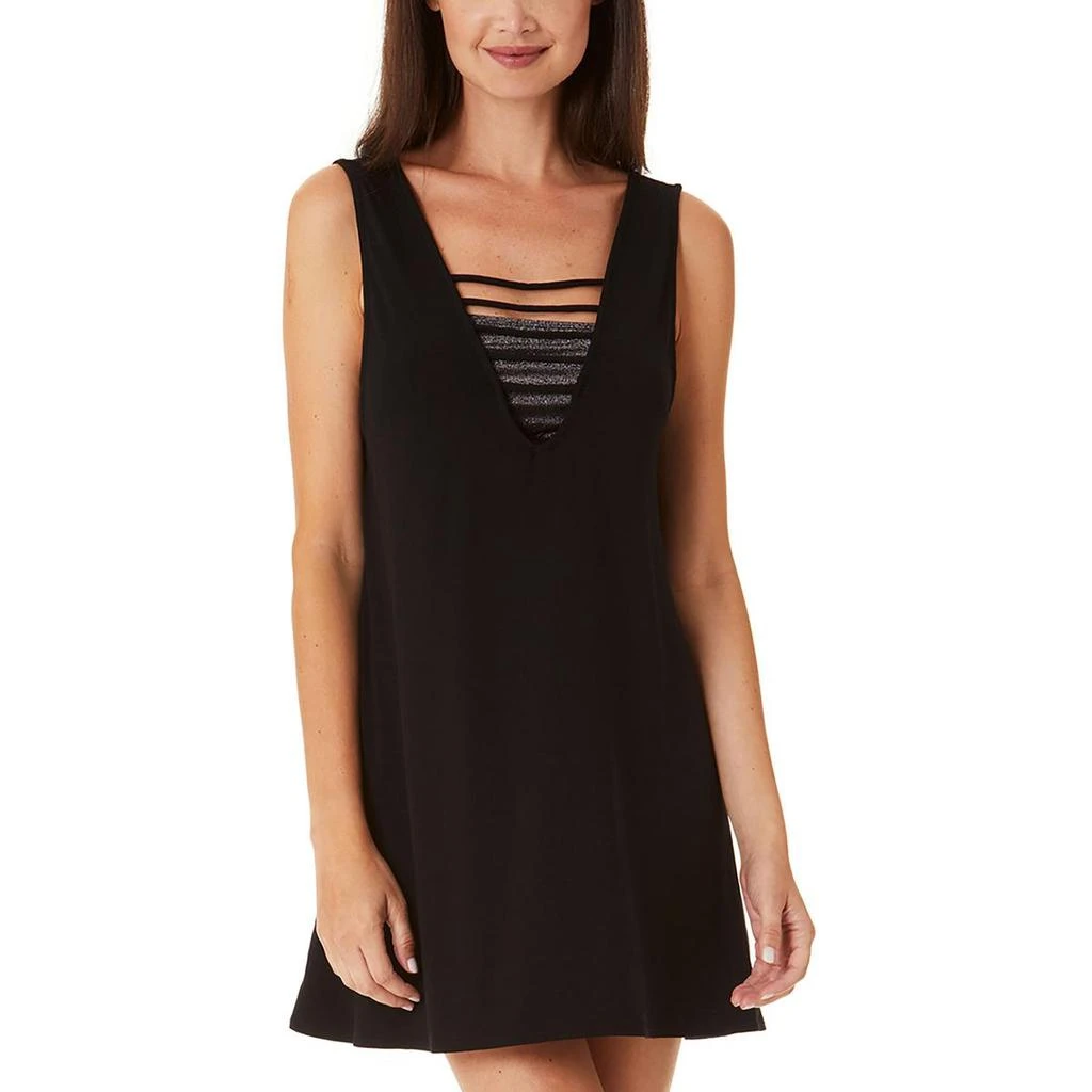 California Waves Juniors Womens Strappy Dress Cover-Up 3