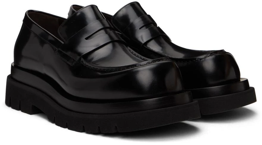 Bottega Veneta Black Lug Loafer 4