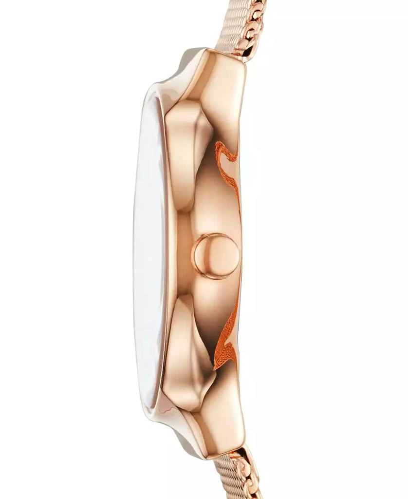 Skagen Women's Freja Rose Gold-Tone Stainless Steel Mesh Bracelet Watch 26mm 2