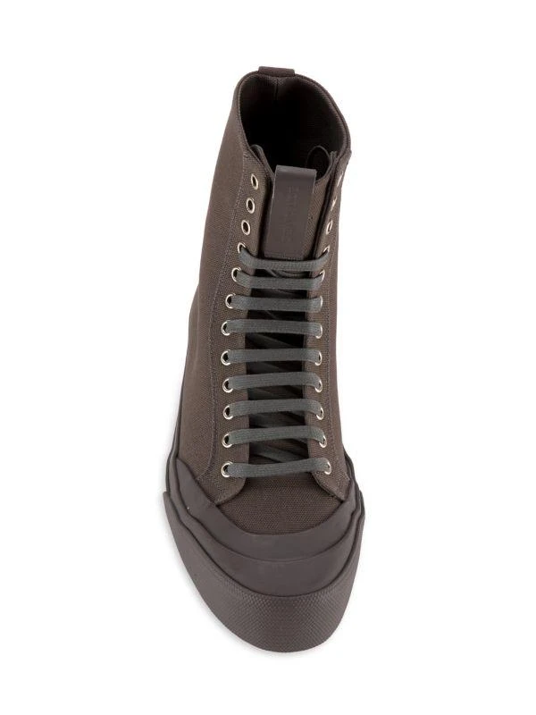 Bottega Veneta Logo Tongue Boot Shop Logo Tongue Ankle Boots on Sale at BeyondStyle – Get 80  main image 2