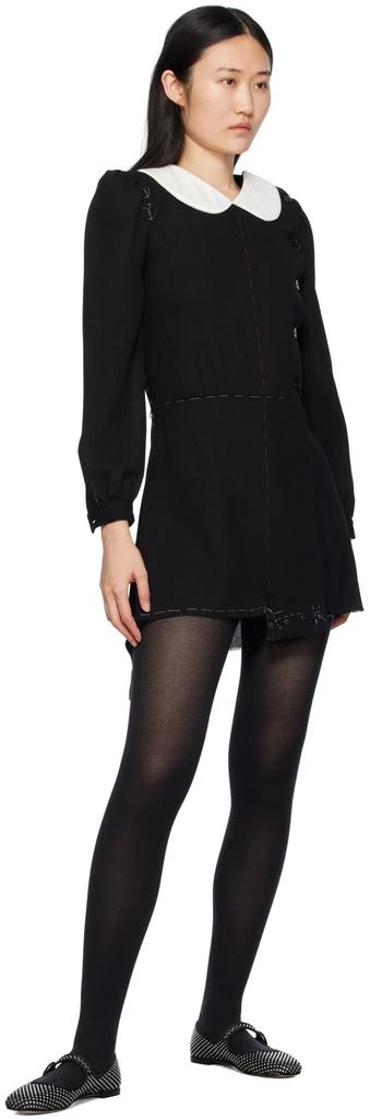 Repetto Black Georgia Square-Toe Mary Jane Ballerina Flats 5