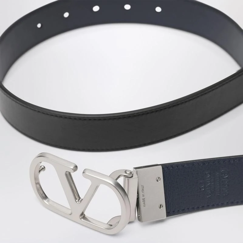 Valentino Reversible Vlogo Signature belt Black/Marine 4