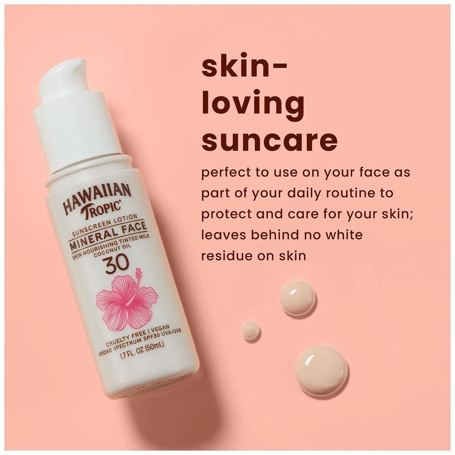 Hawaiian Tropic Mineral Face Skin Nourishing Tinted Milk SPF 30 5