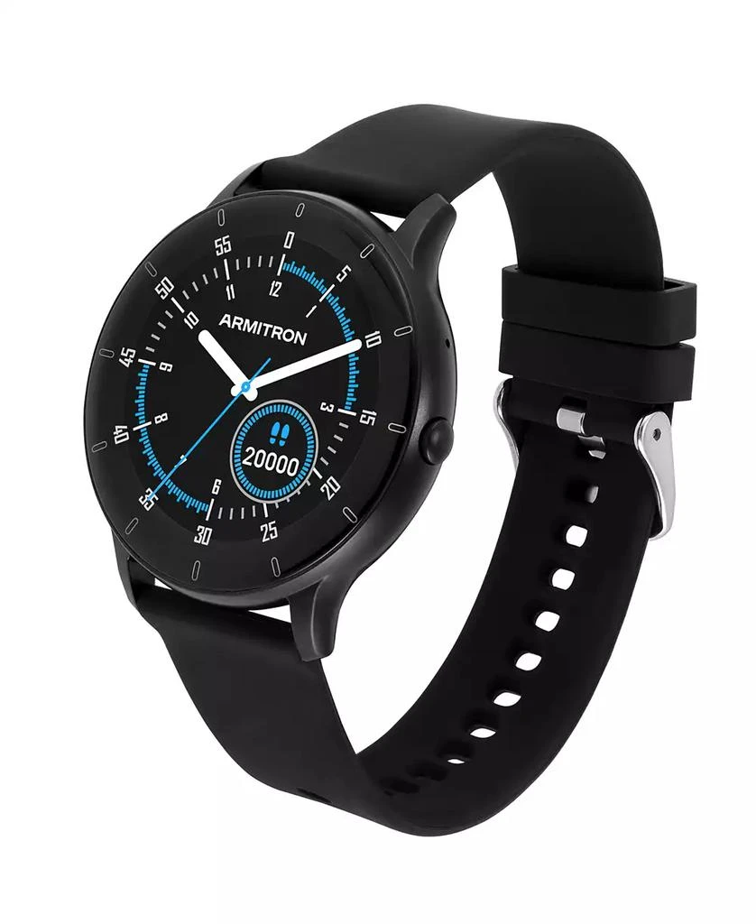 Armitron Connect Link Black Silicone Smartwatch 2