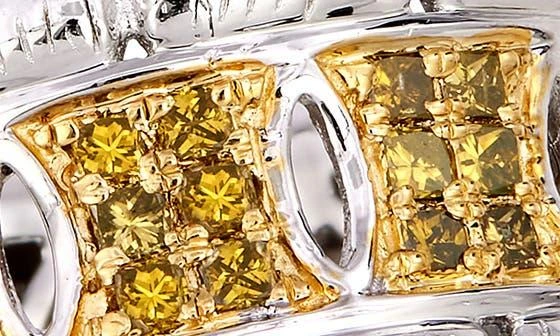 Savvy Cie Jewels Yellow Diamond Band Ring - 0.8ct. 3