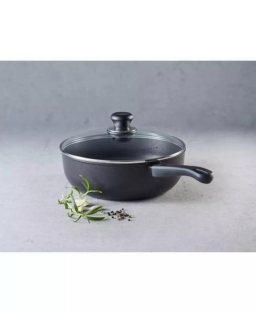 Scanpan Classic 4 qt, 3.7 L, 10.25", 26cm Nonstick Deep Saute Pan with Lid, Black 2