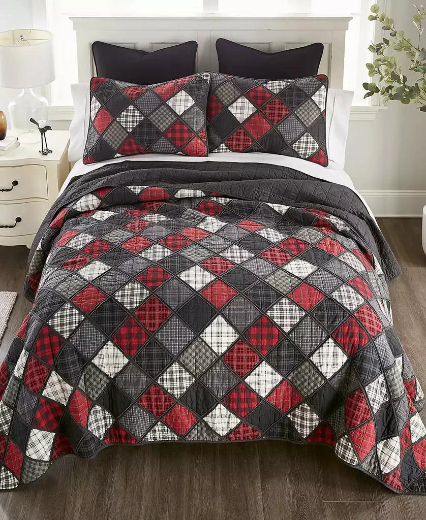 Donna Sharp Lumberjack Rustic 3-Pc. Quilt Set