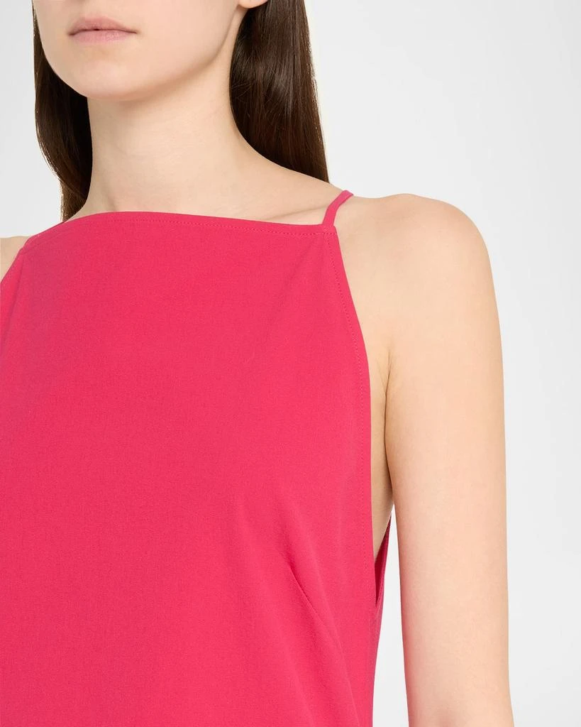 Proenza Schouler Priya Draped Bi-Stretch Cotton Nylon Dress 5