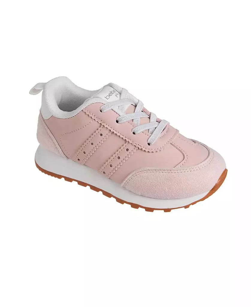 Bebe Toddler Girls Jogger with Rhinestones Shoe 1