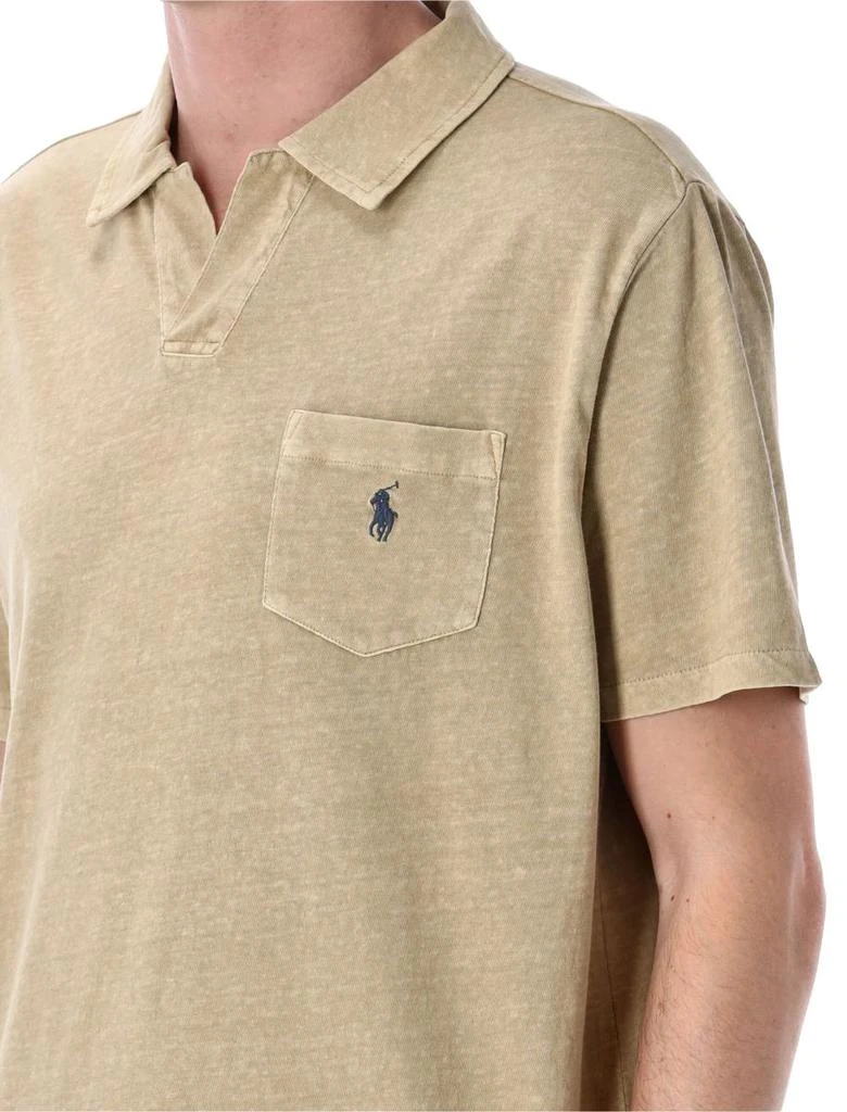 Ralph Lauren Polo Ralph Lauren Standard Fit Cotton-Linen Polo Shirt 3