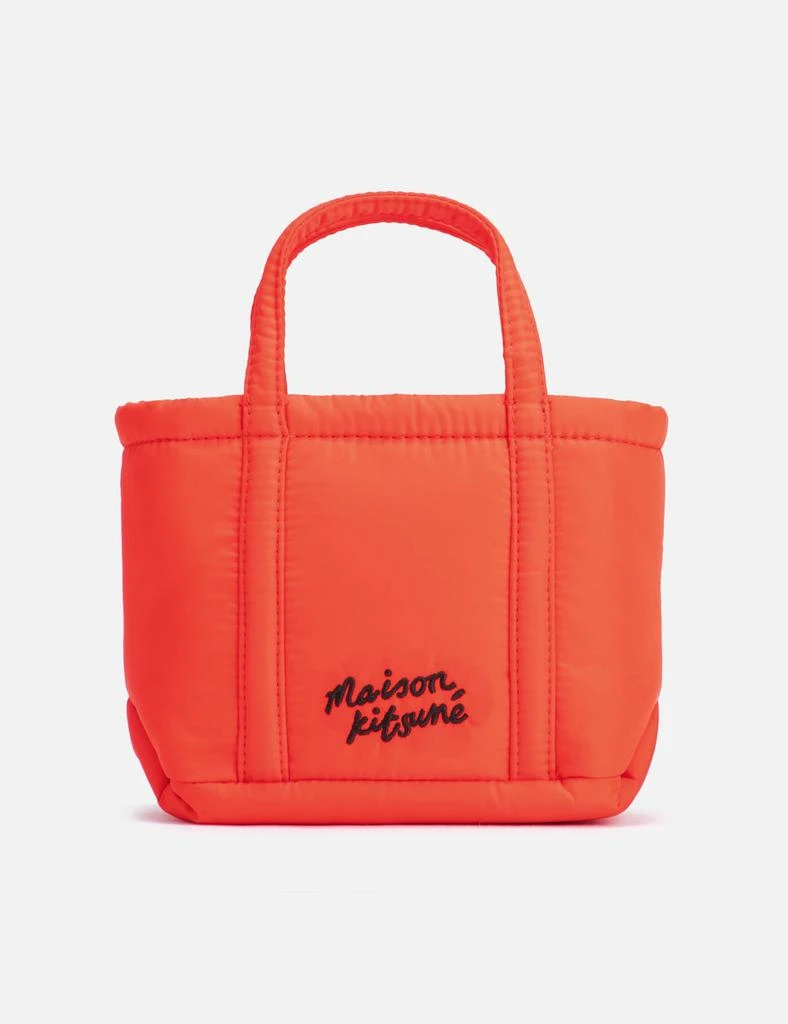 Maison Kitsune FOX HEAD PUFFER MINI TOTE 4