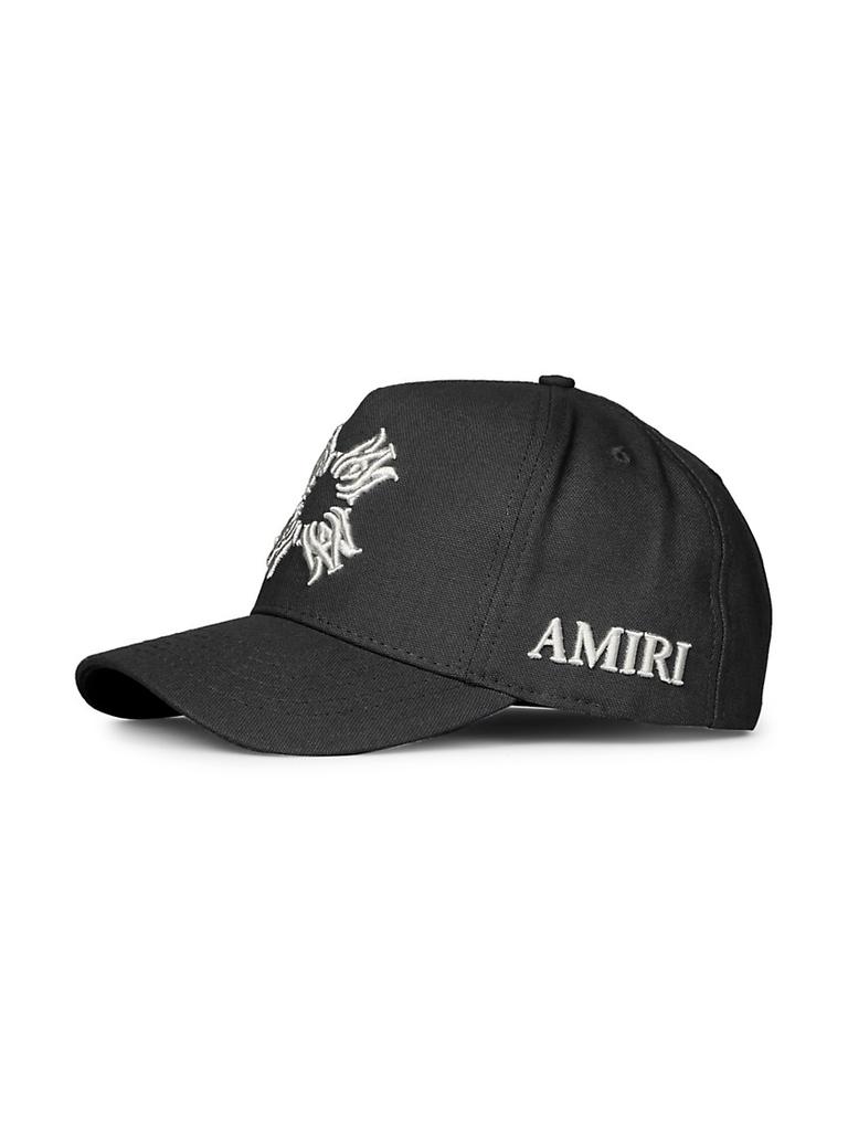 帽子 AMIRI MA Quad cap AMIRI MA Quad Logo Canvas Hat - Hats - Free Shipping
