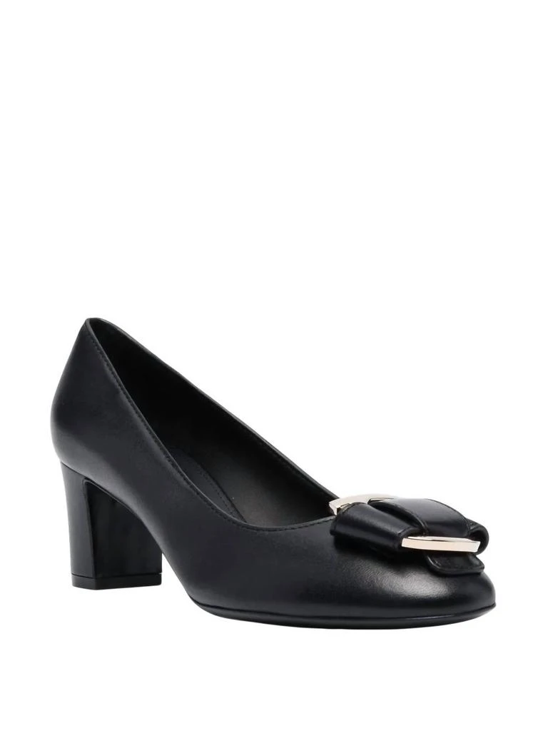 Salvatore Ferragamo Salvatore Ferragamo - Women
s Gancini-bow Leather Pumps 1