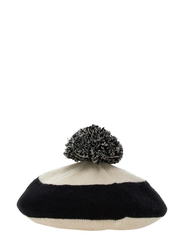 Margaret Howell Margaret Howell Pom Pom Accent Hat