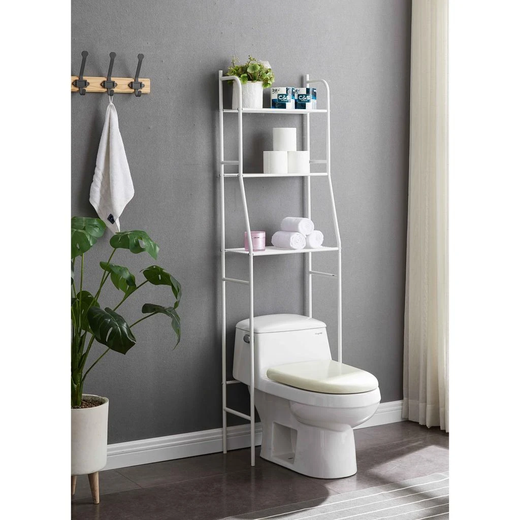 Streamdale Furniture Streamdale Bath Etagere White 1