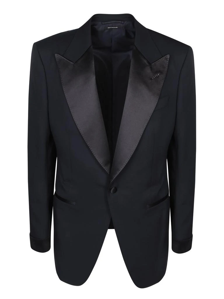 Tom Ford Tom Ford Peak Lapel Single-Breasted Blazer 1
