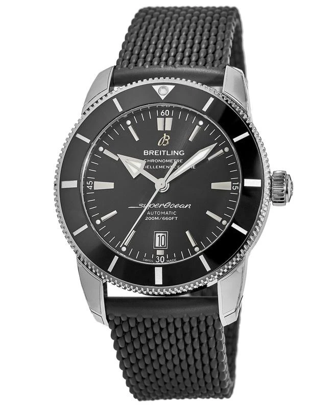 BREITLING Breitling Superocean Heritage Automatic 46 Black Dial Ceramic Bezel Rubber Strap Men's Watch AB2020121B1S1 1