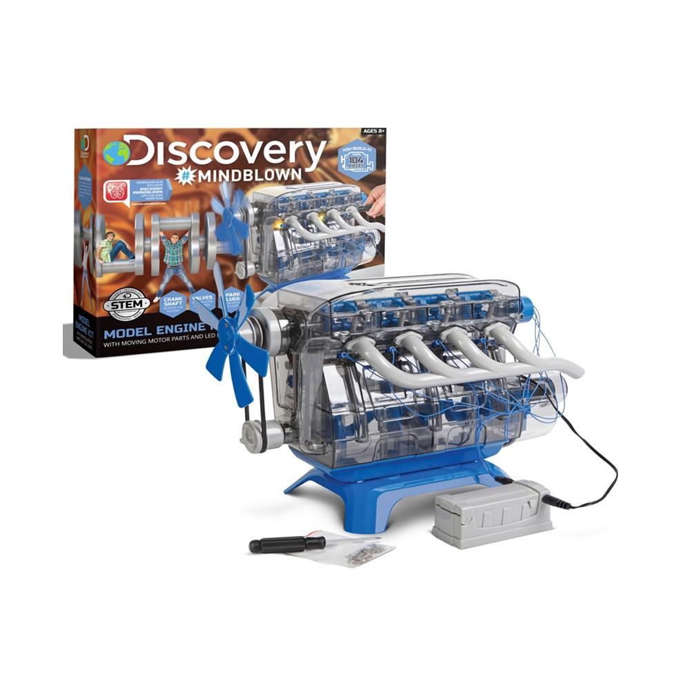 Discovery #MINDBLOWN Model Engine Kit, with Moving Parts and Lights