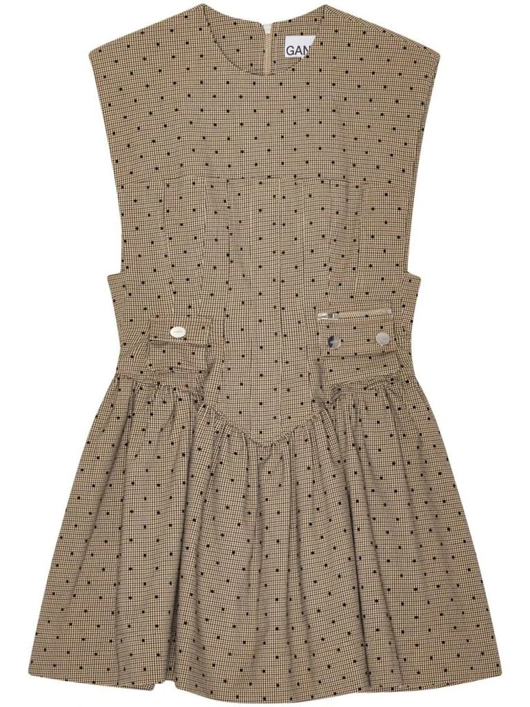 ganni beige dress Foque SS24 main image 0