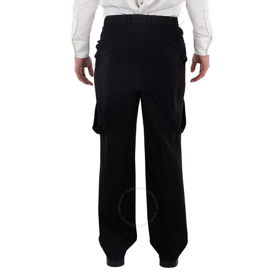 Burberry Panel Detail Wool Tailored Trousers 3