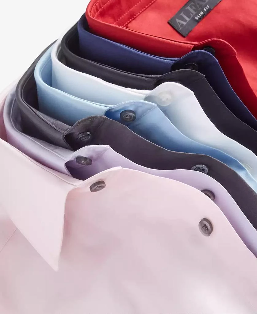 Alfani Men's Slim-Fit Temperature Regulating Dress Shirt, Created for Macy's 4