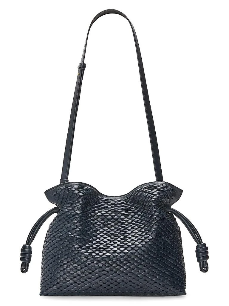 Loewe Flamenco Scales Leather Clutch 6