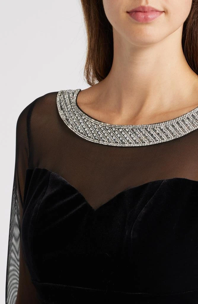 alex evenings velvet sheath dress Alex Evenings 2915268 main image 0