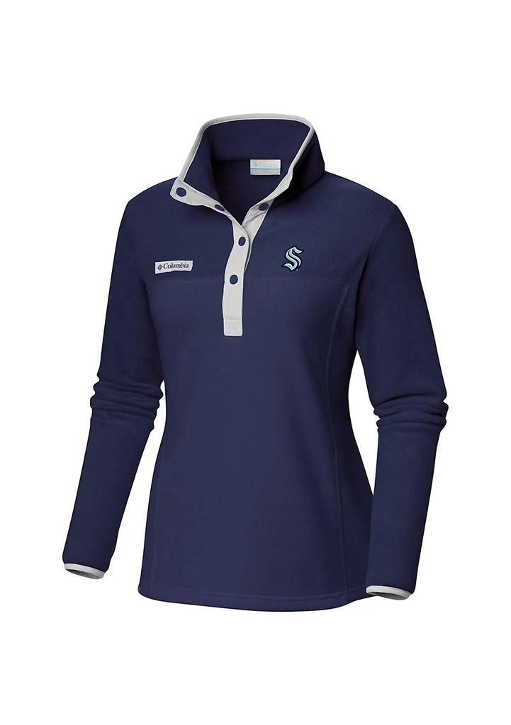 Columbia NHL Deep Sea Seattle Kraken Benton Springs Half-Snap Jacket 2