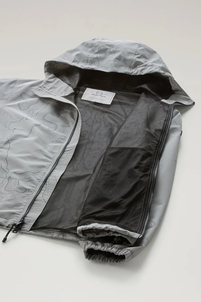Woolrich Reflective Jacket in Ripstop Fabric - Men - Gray 5