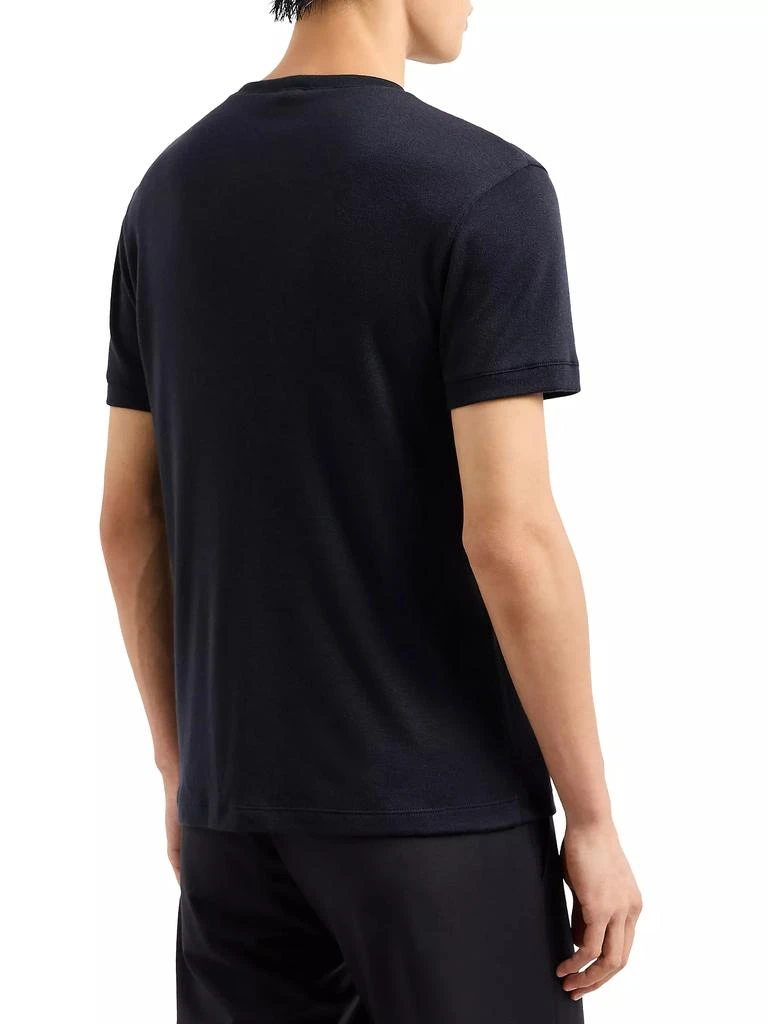 Giorgio Armani Cashmere Jersey Short-Sleeve T-Shirt 4