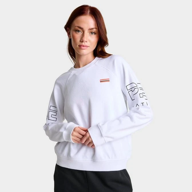 P.E NATION Women's P.E Nation Moneyball Crewneck Sweatshirt 1