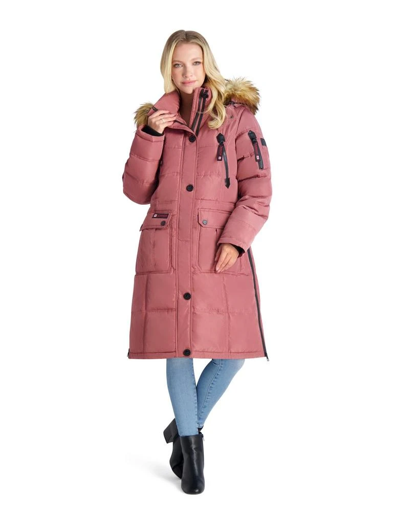 Canada Weather Gear Womens Faux Fur Heavyweight Puffer Coat 16