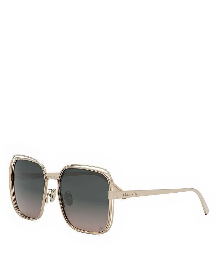Dior FilDior S1U Gradient Square Sunglasses, 58mm 1
