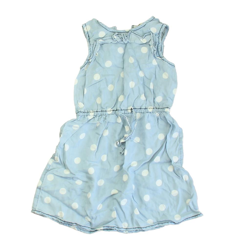 Tucker + Tate Boys Blue | White Polk Dots Romper