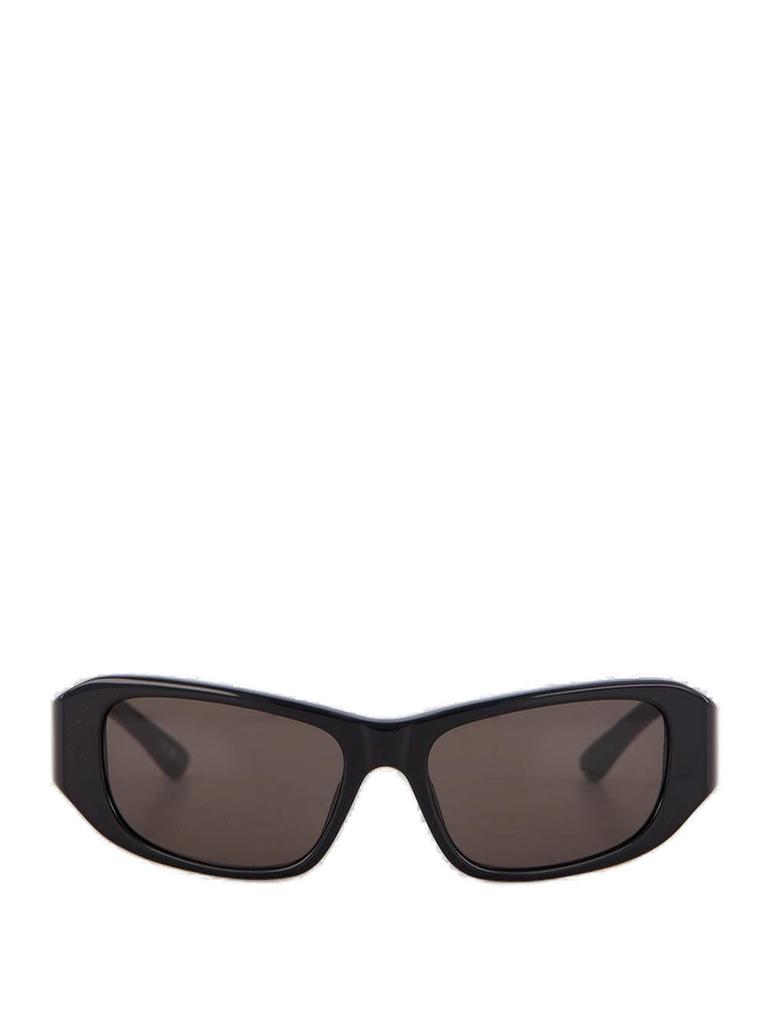 Balenciaga Black Signature Square Af Sunglasses