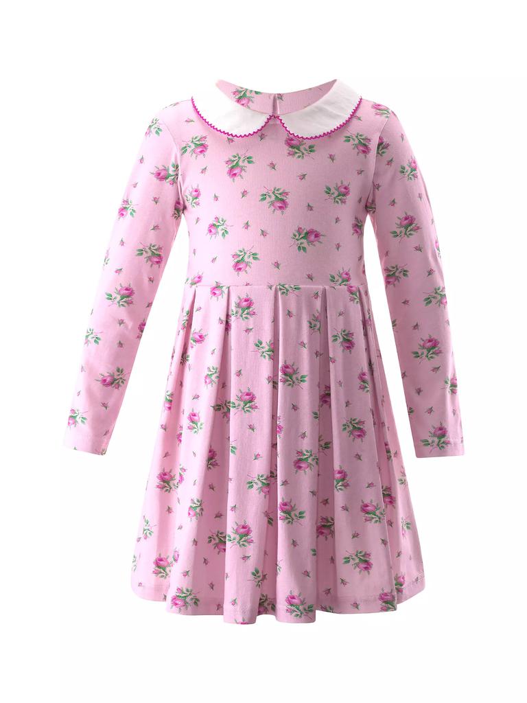 Rachel Riley Baby Girl's, Little Girl's & Girl's Rosebud Floral Collared Dress