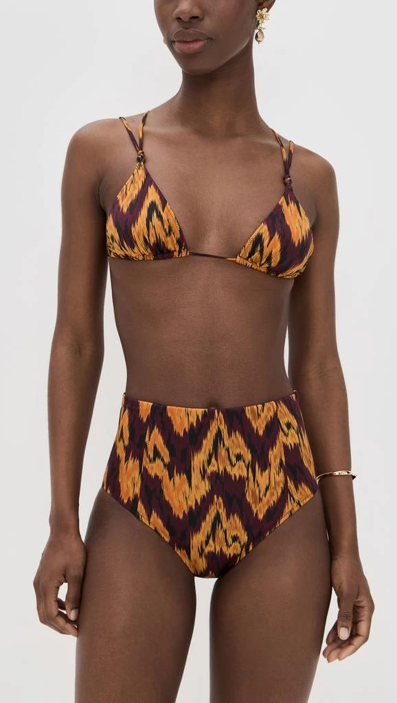 Ulla Johnson Zahara High Waisted Bikini Bottoms 3