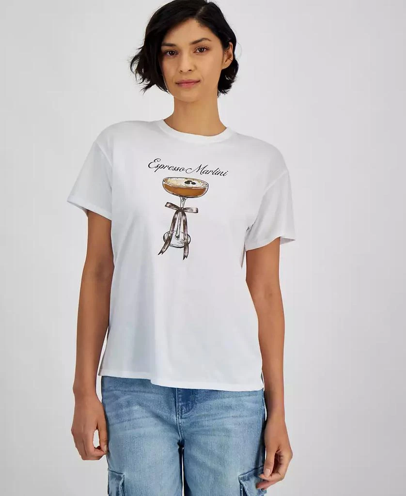 And Now This Women's Espresso Martini Graphic Cotton T-Shirt, Exclusively at Macy's 1