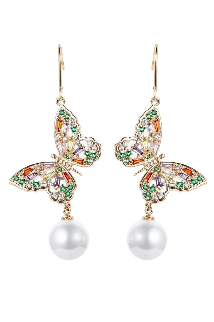 Eye Candy LA Papillon Earrings 1