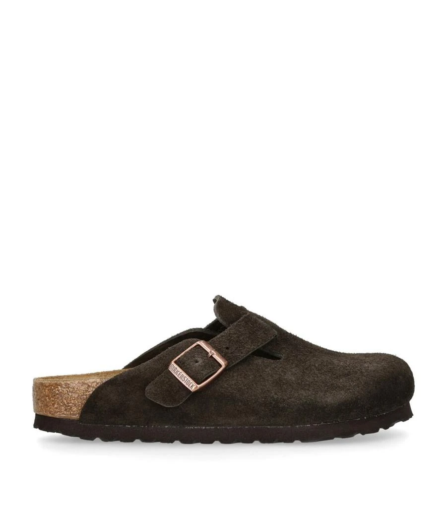 Birkenstock Suede Boston Clogs 1