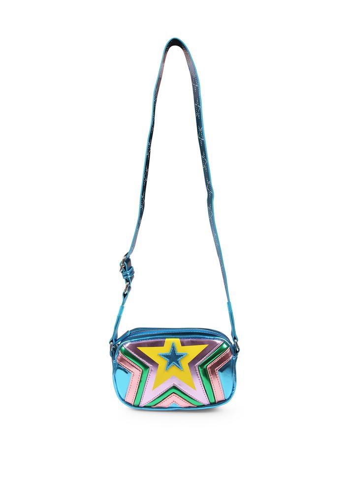 Stella McCartney Blue Bag For Girl With Star