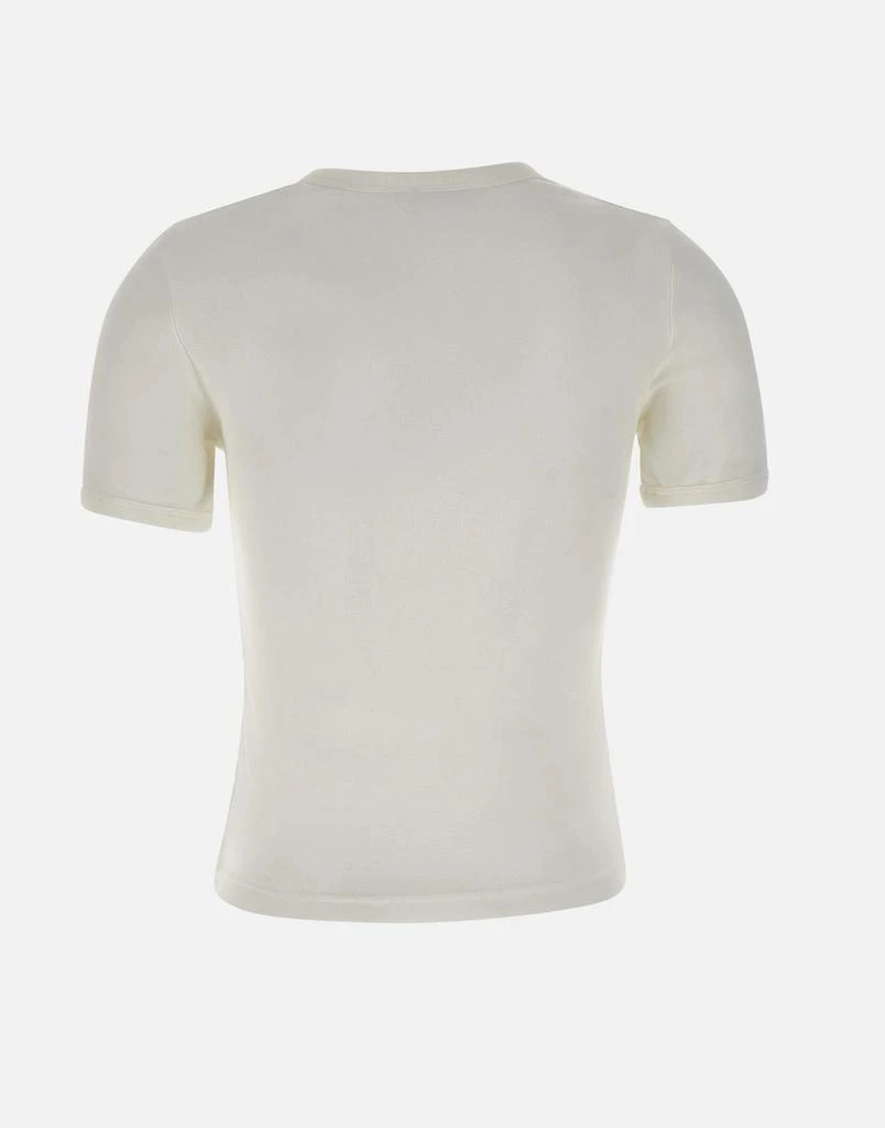 courreges "Signature contrast t-shirt" 3