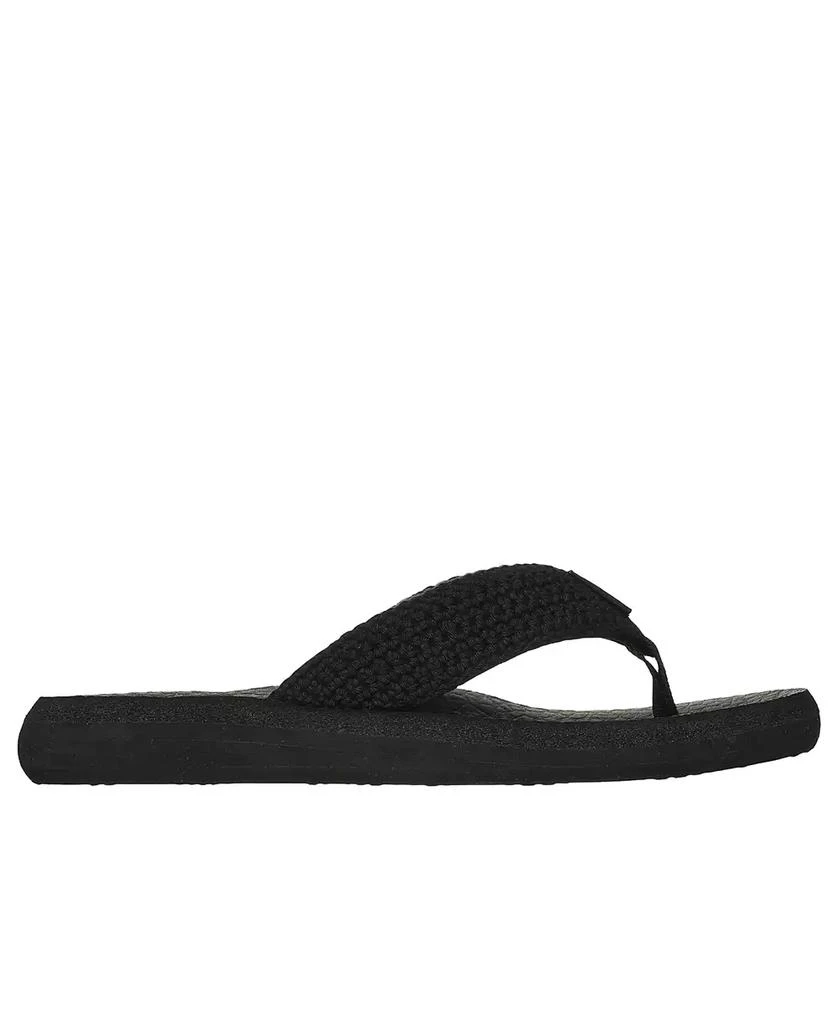 SKECHERS Women's Cali Asana Valley Chic Flip Flop Thong Sandals from Finish Line 4