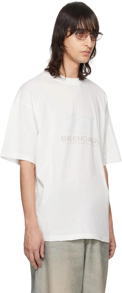 Balenciaga White Surfer T-Shirt 2