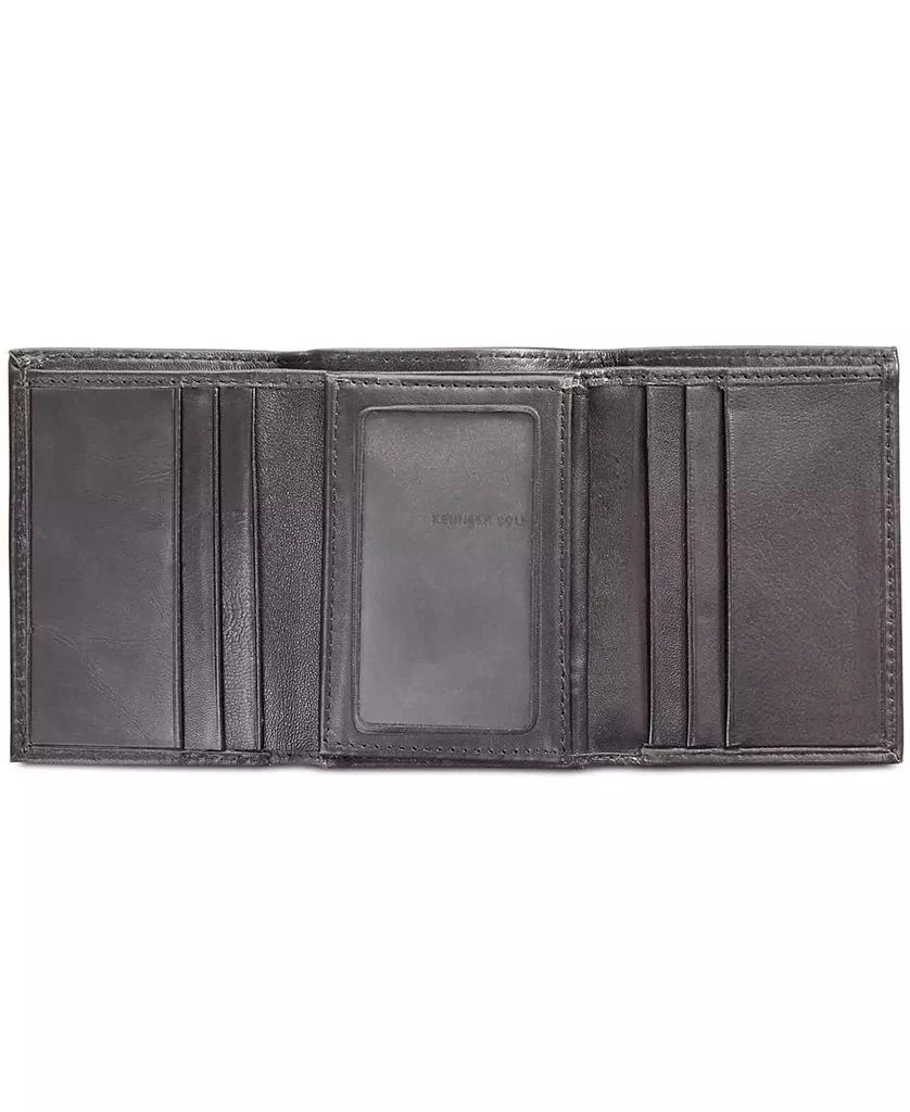 Kenneth Cole Men's Nappa Leather Extra-Capacity Tri-Fold Wallet 3